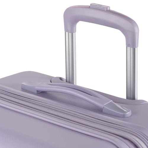 SwissGear 7366 Hardside Expandable Luggage with Spinner Wheels, White, Carry-On 19-Inch