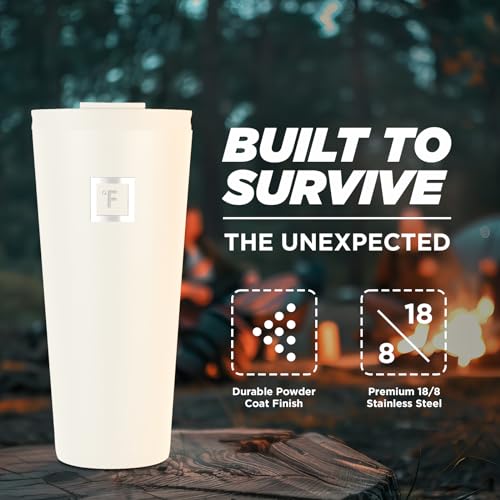 IRON °FLASK Classic Tumbler - Vacuum Insulated Stainless Steel Water Bottle, Double Walled, Drinking Cup, Insulated Travel Mug (Cotton Candy, 24 oz Solid Lid)