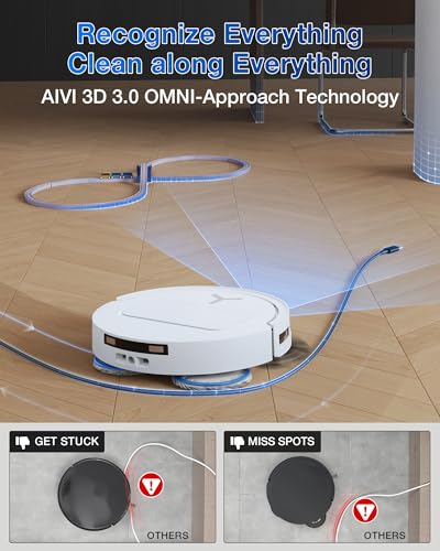ECOVACS DEEBOT T50 MAX PRO Omni Robot Vacuum and Mop, 18,500Pa Suction, 18mm Auto-Lift, ZeroTangle &TruEdge 2.0, AIVI 3.0 Obstacle Avoidance, Auto Hot Water Mop Wash/Dry/Refill, Self-Emptying