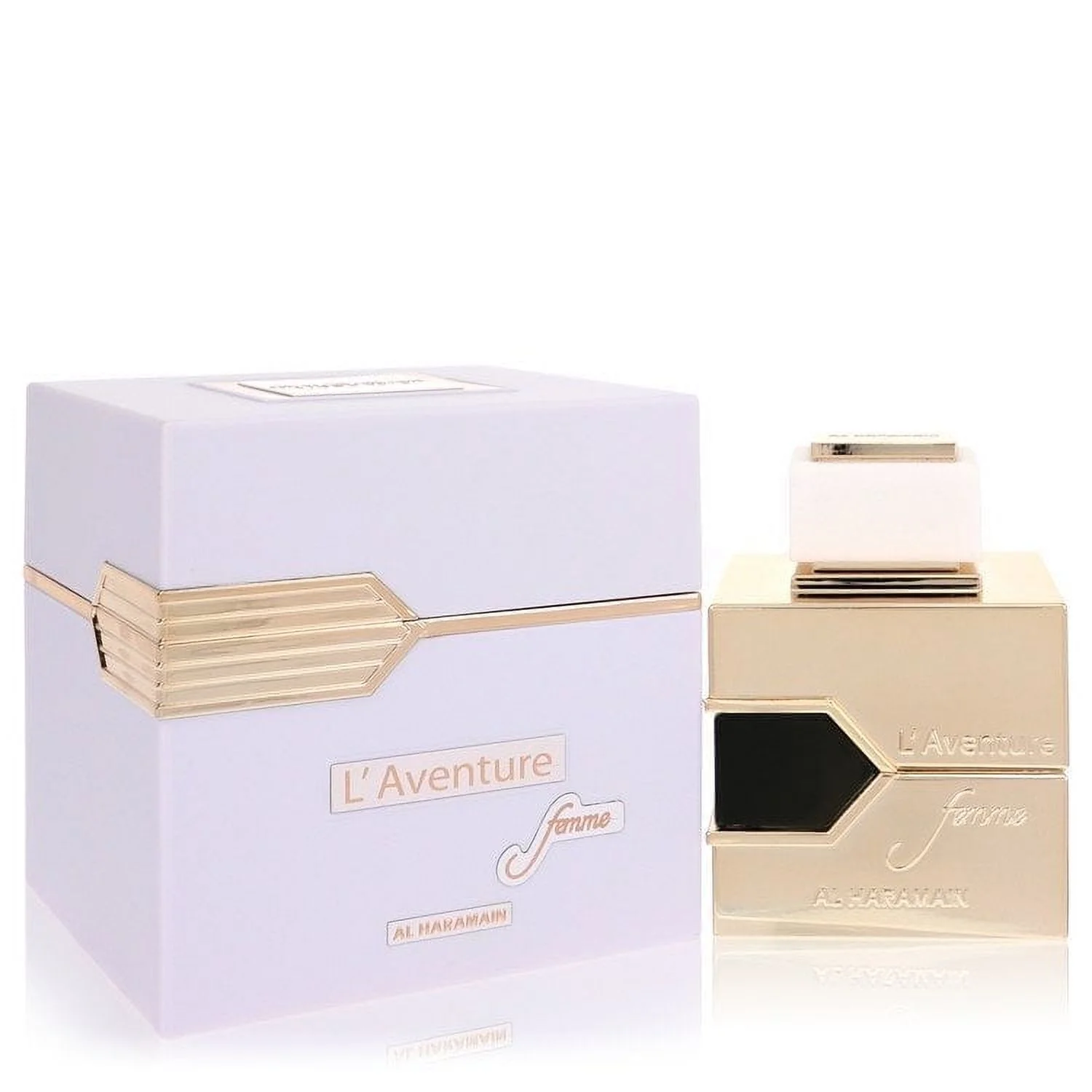 L'aventure Femme by Al Haramain Eau De Parfum Spray 3.3 oz Pack of 2