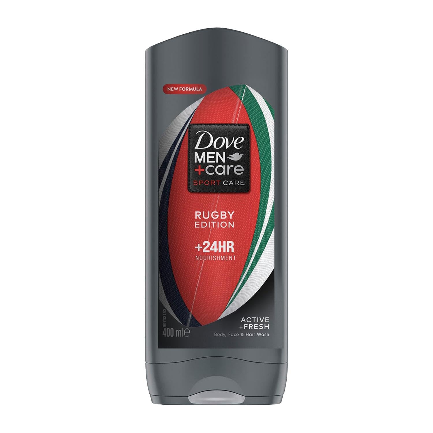 Dove Men+Care Sport Active+Fresh Body Wash, 13.5 Ounce / 400 Ml (Pack of 3) International Version