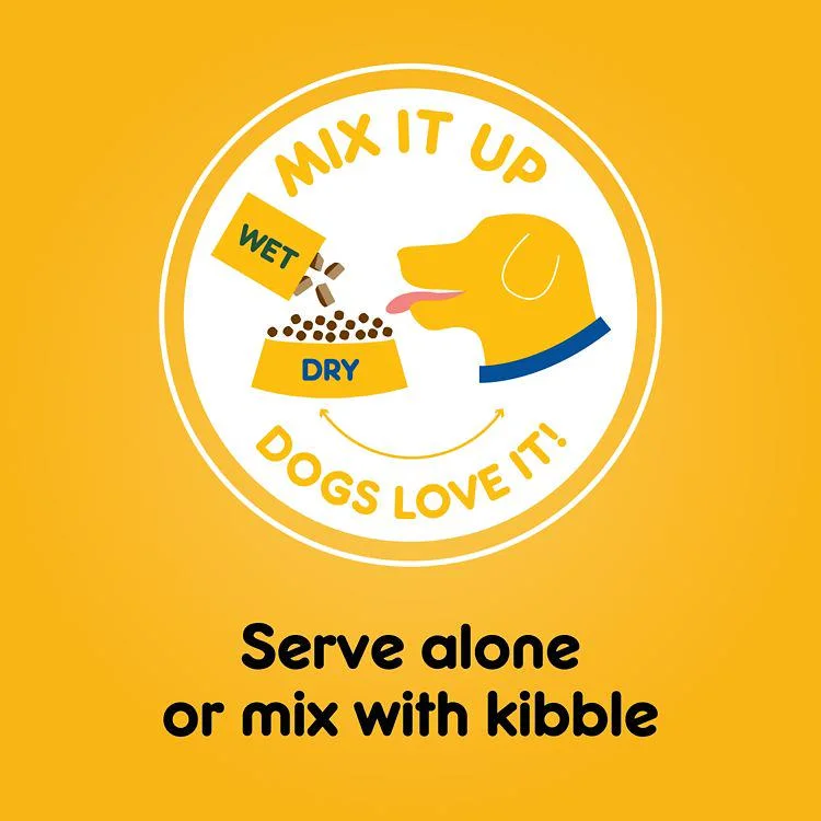 Pedigree Choice Cuts Adult Prime Rib and Chicken Wet Dog Food Variety Pack, 13.2 oz. Can, Pack of 12