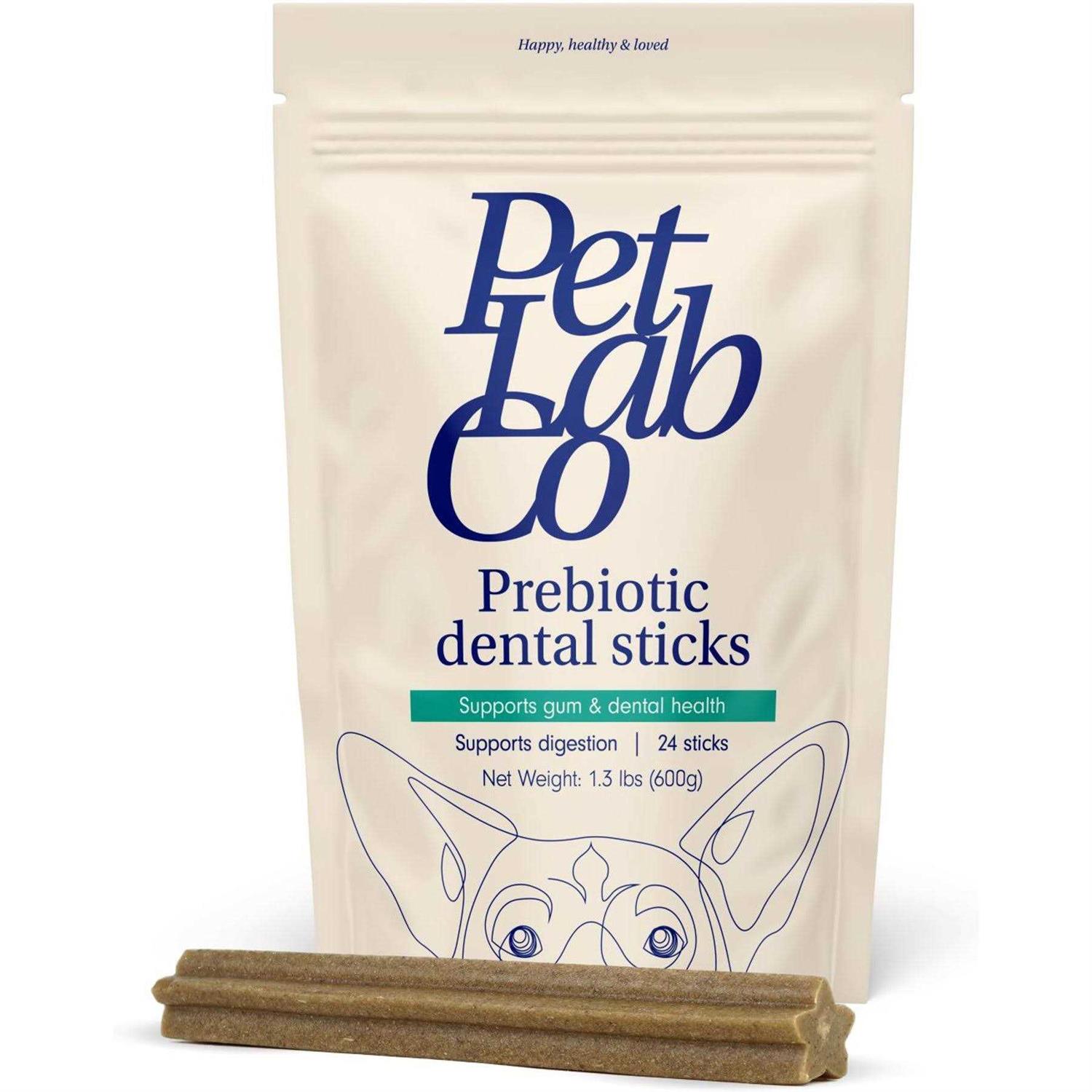 Petlab Co. Dental Sticks Dog Dental Chews -Target Plaque & Tartar Build-Up at The Source - Pet Supplies online store