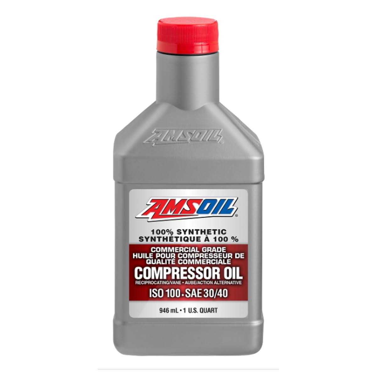 Amsoil 1 Quart Synthetic Compressor Oil Iso-100 PCK - Shop Hardware Tools Online Store