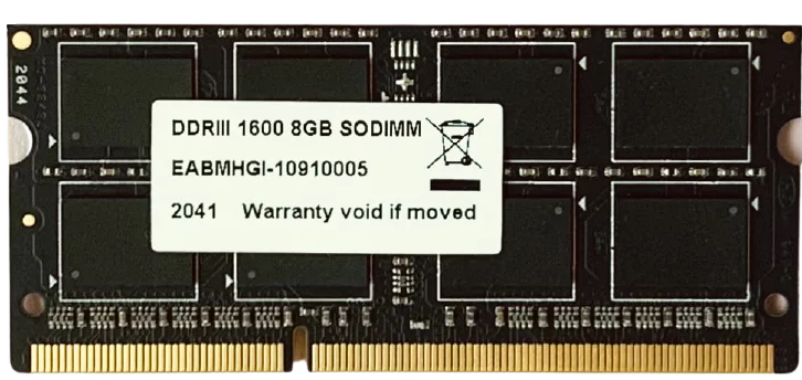 16GB DDR3 2x 8GB PC3-12800 1600MHz Laptop SODIMM Apple Mac MEMORY RAM 204 Pins