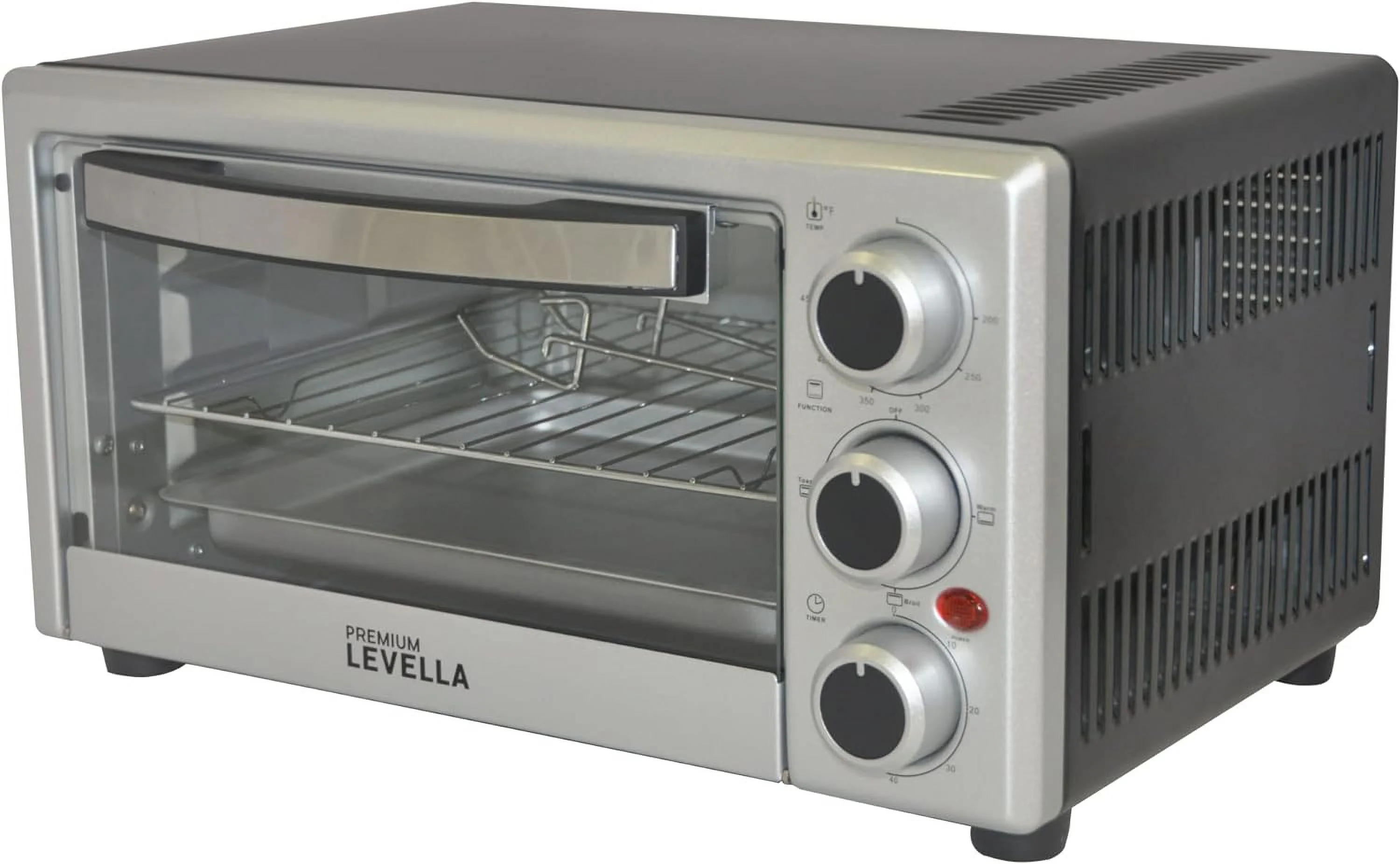 Premium Levella Toaster Oven (6 Slice - 0.5 Cu Ft)