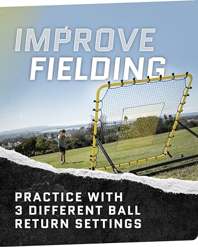 SKLZ Baseball Rebound Net - Durable Pitch-Back Trainer for Enhanced Fielding Practice & Skill Development