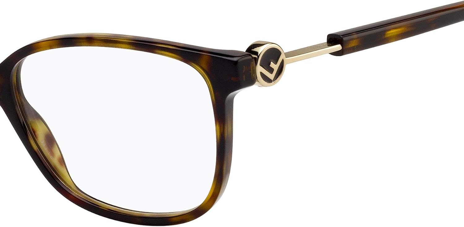 Eyeglasses Fendi FF 0346 0086 Dark Havana / 00 Demo Lens
