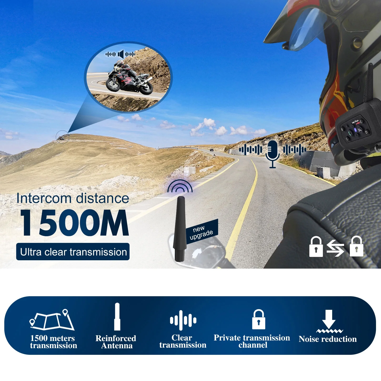 Teleheer Bread machine,Helmet Headset 1200m Headset Helmet 1200m V6Helmet Intercom Headset 1200m V6 Helmet Headset Helmet 1200m Owsoo Headset 1200m Moto Eryue 1200m 1200m Intercom 1pcs