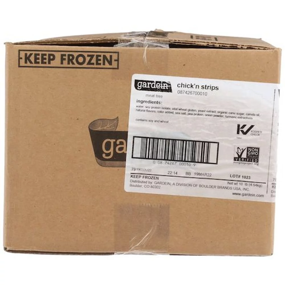 Gardein Chicken Strips, 10 Pound