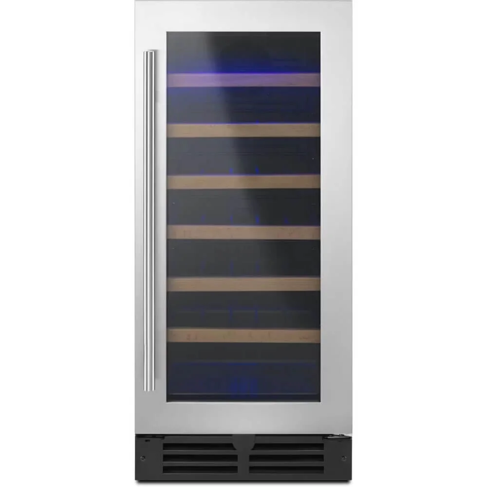 Whirlpool WUW35X15DS 15 inch Stainless Undercounter Wine Center