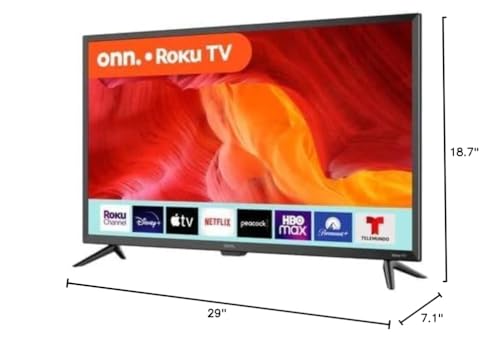ONN 50-Inch Class 4K Ultra HD LED Smart TV HDR (2160p) Resolution, 60 Hz Refresh Rate, DLED Display, Wireless Streaming, 100012585 (Renewed)