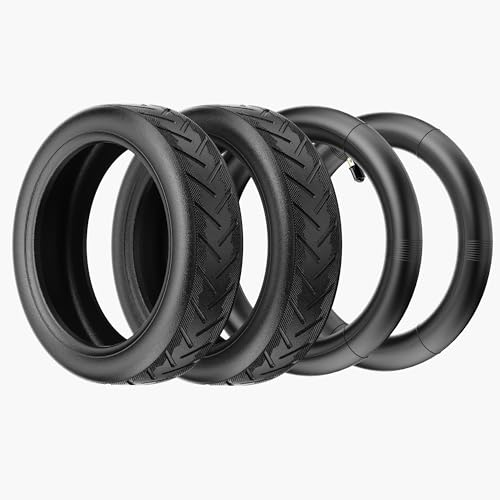 NAIXTYRE（2 Set） 8.5 Tires and Inner Tubes.Replacement wheels for 50/75-6.1 electric scooter tires. Suitable for most scooters such as Gotrax Gxl V2/Xiaomi M365 that use 8.5 and other scooters.