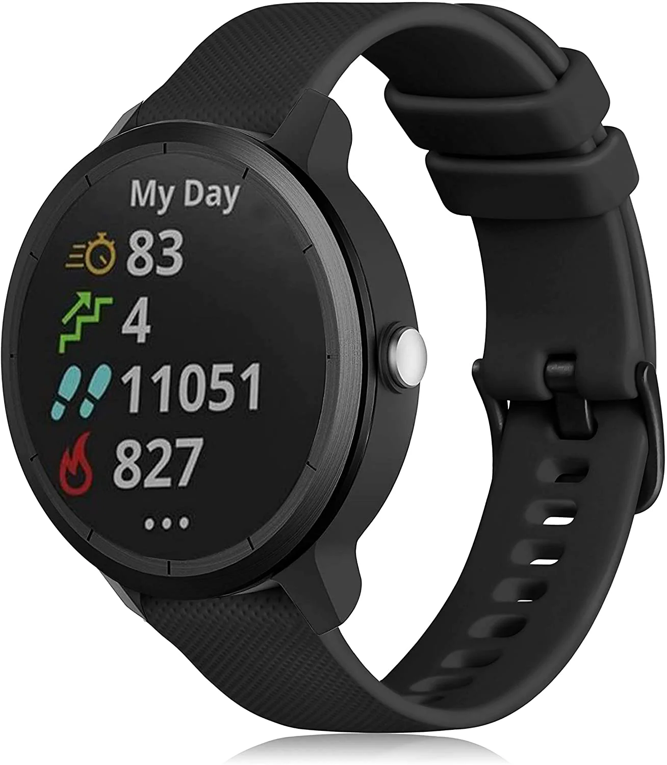 Compatible with Garmin Vivoactive 3 /Vivoactive 3 Music Watch /,20mm Silicone for Galaxy Active 2