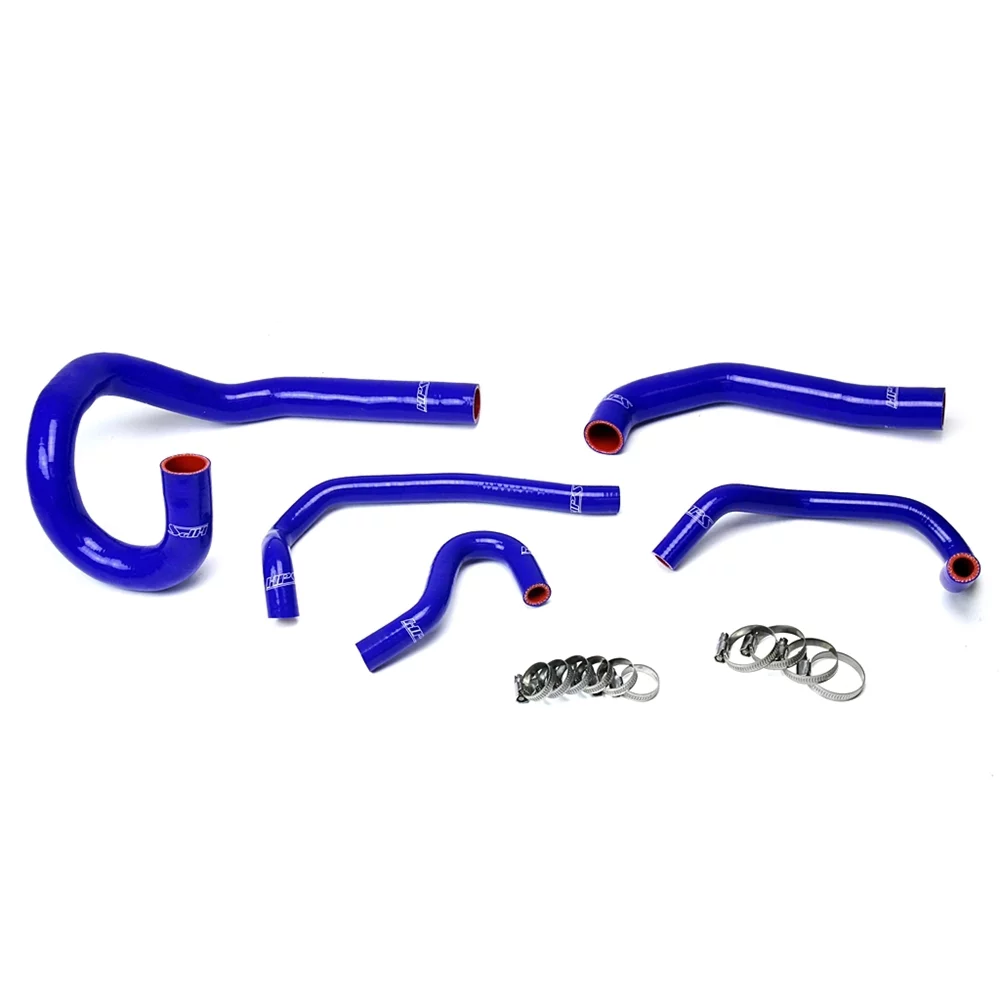 HPS Blue Radiator Hose Kit For 1986-1992 Supra MK3 Turbo w 7MGE Left Hand Drive