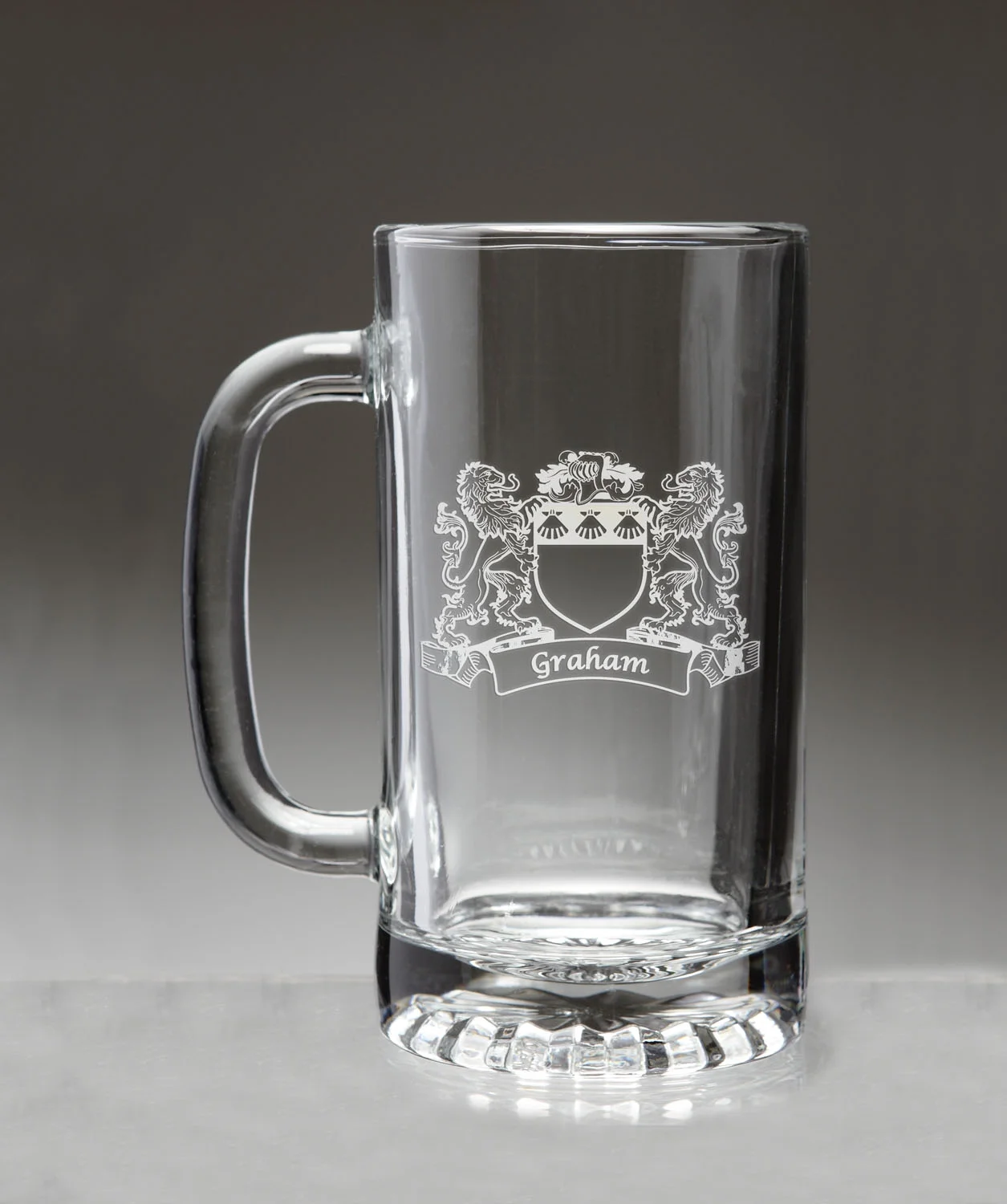 Graham Irish Coat of Arms Beer Mug with Lions