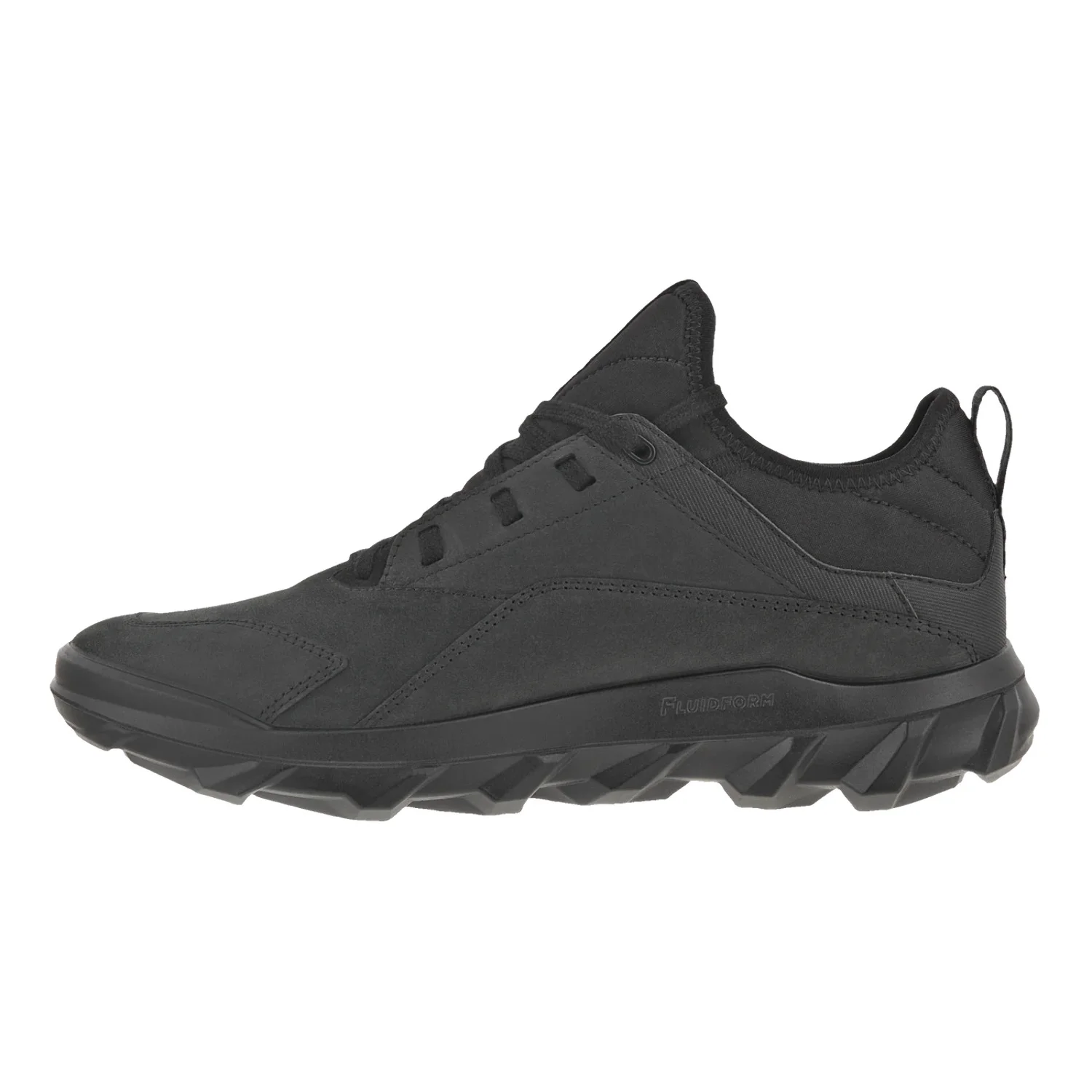 Ecco Men's MX Low Shoe in Black Oil Nubuck