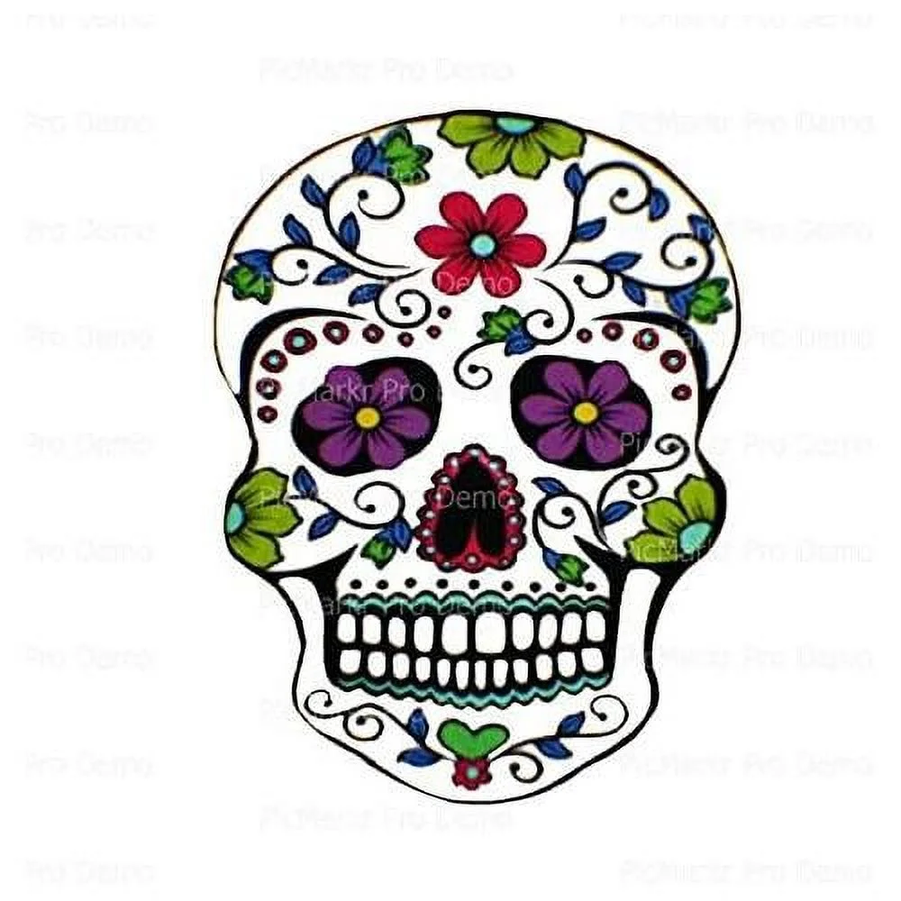 Sheet - Flower Sugar - Edible Cake/Cupcake Party Topper - D20395