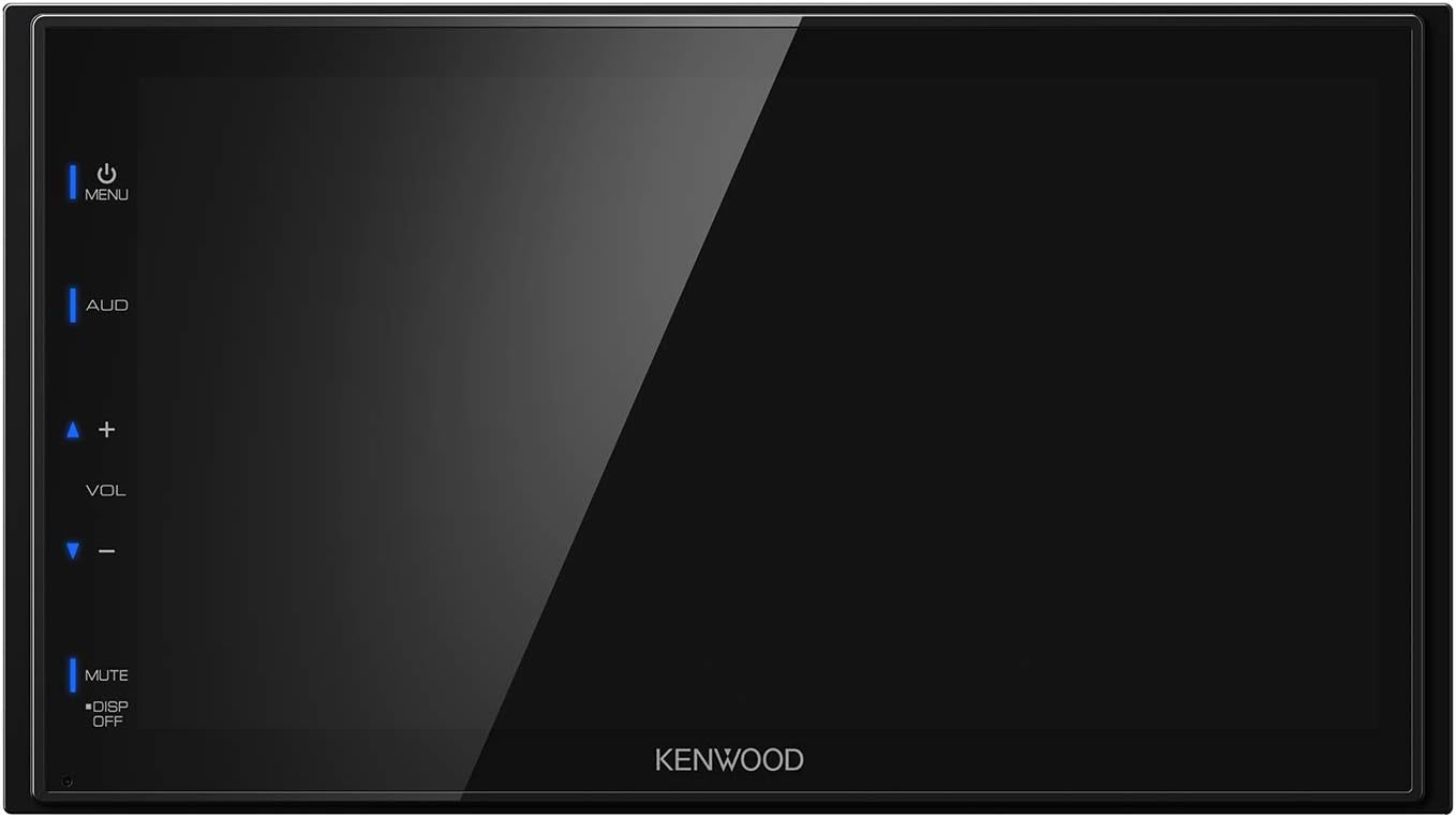 KENWOOD DMX125BT 6.8 Inch LCD Touchscreen Digital Media Car Stereo, Bluetooth Audio and Hands Free Calling, Double Din, USB, Rear Camera Input, AM/FM Radio