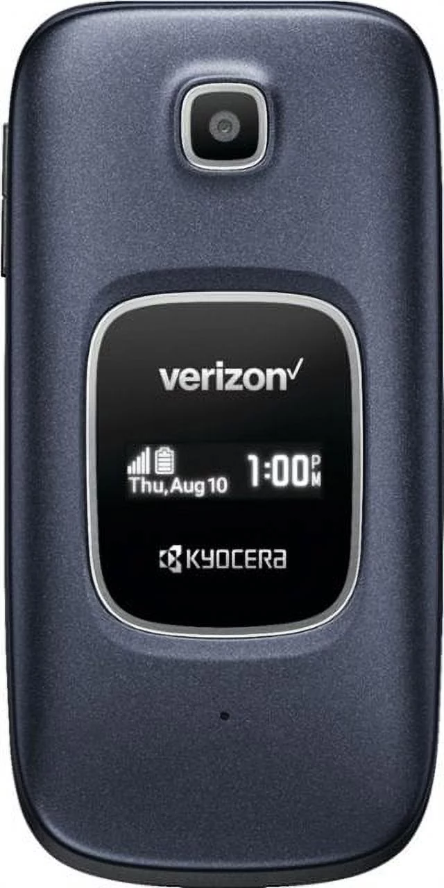 Verizon Kyocera Cadence Prepaid Cell Phone 16GB, Black