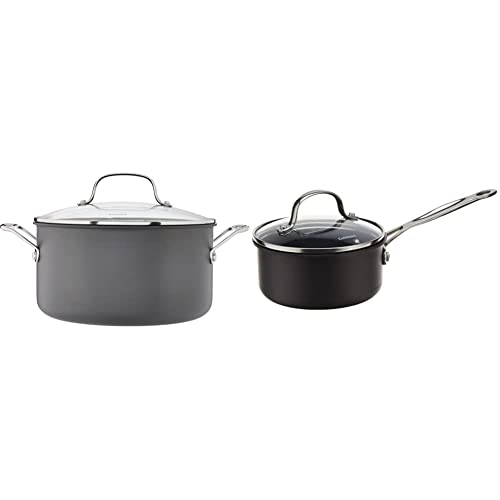 Cuisinart Chef's Classic Nonstick Hard-Anodized Saucepans (1.5-Quart, 1-Quart) Bundle