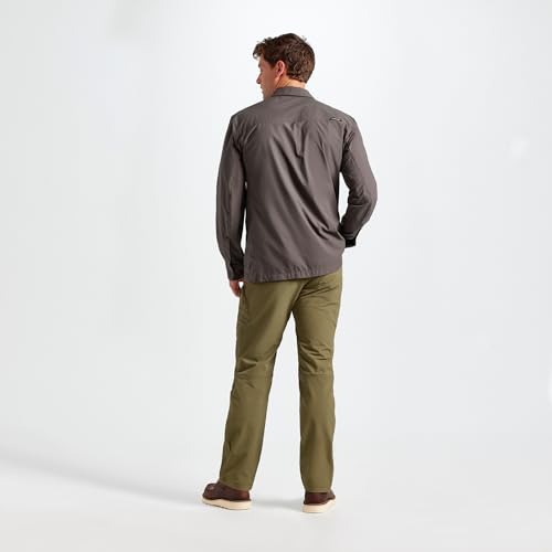 TRUEWERK Men’s Workwear Pants - T1 WerkPants - Relaxed Fit, Lightweight, Moisture Wicking, Cargo Pants with 4-Way Stretch