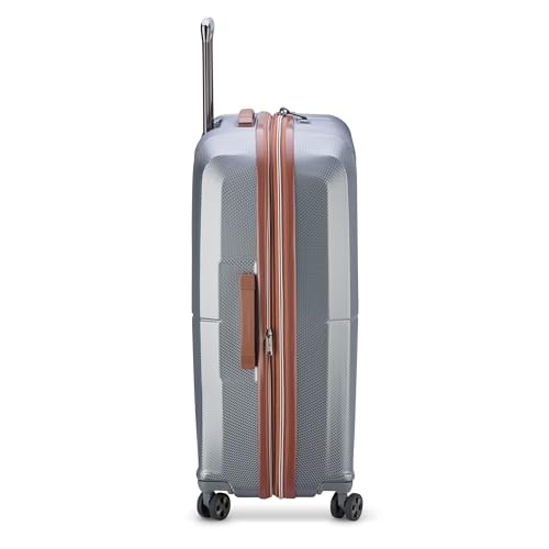 DELSEY PARIS Carrousel Hardside Expandable Luggage with Spinner Wheels, Navy, Carry-on 21 Inch