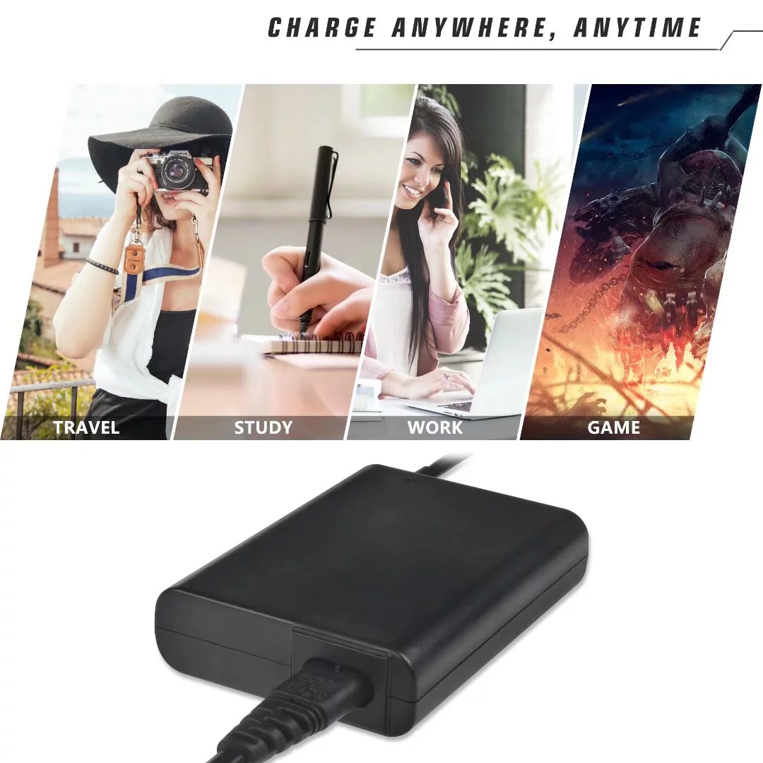 PwrON Compatible AC Adapter Replacement for HP 27eb X3W27AA#ABA 27ec HSTND-9181-N 27fw 3KS64AA#ABB 24fw 3KS62AA#ABA 22FW 3KS60AA#ABB 1930E HSTND-9181-N HSTND-9141-N 844165-001 844167-001 Monitor