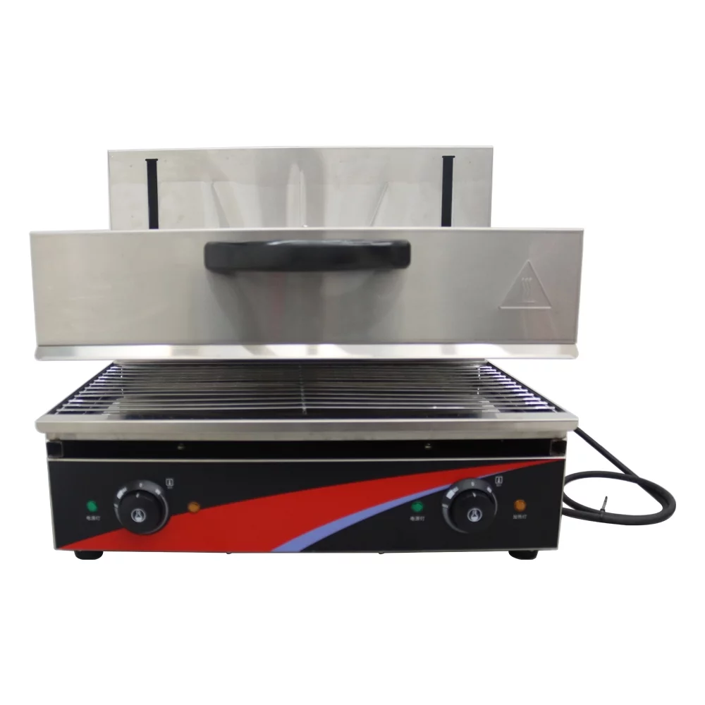 TECHTONGDA Electric Lift-up Salamander 220V Commercial Kitchen Equipment