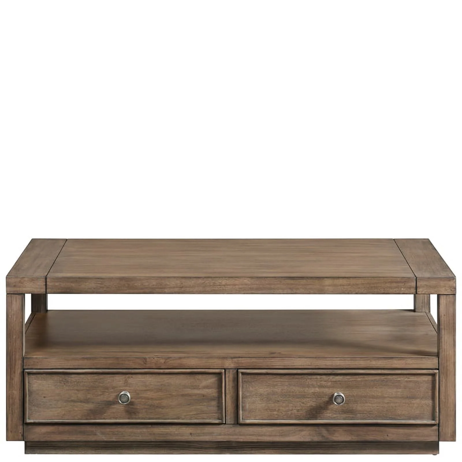 Riverside Furniture Denali  Wood Coffee Table  in Toasted Acacia Brown