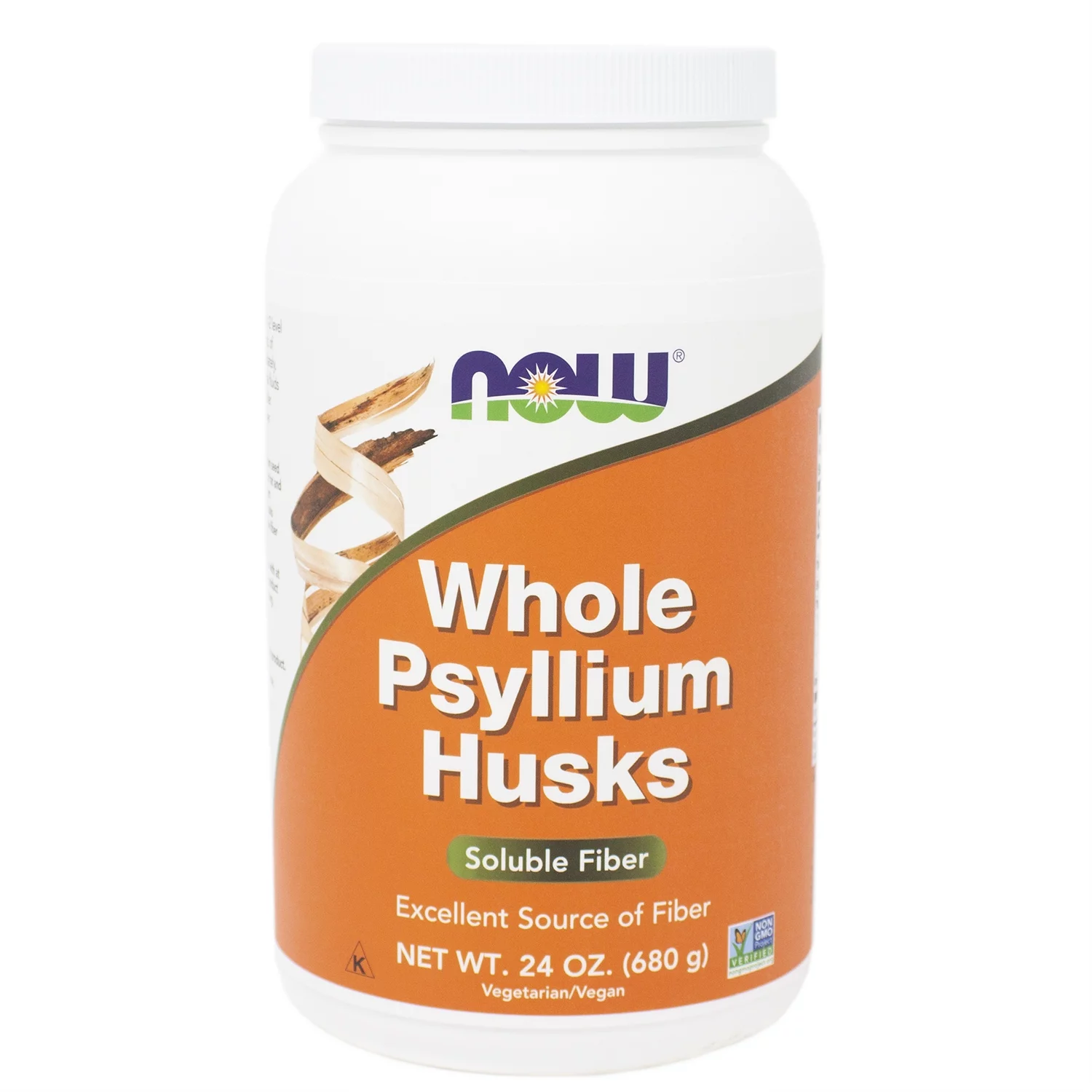 Now Foods Psyllium Husk Whole  24 Oz