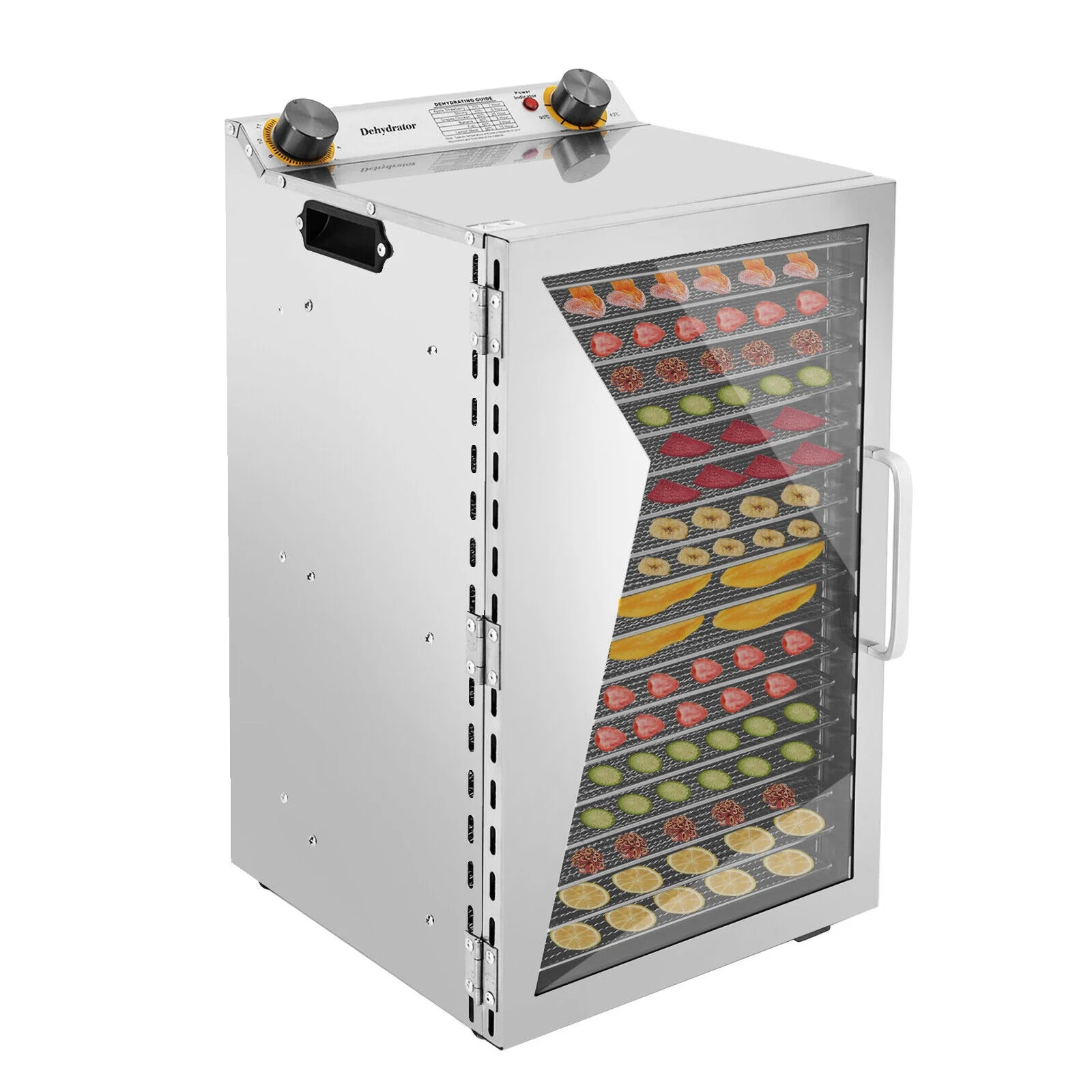Large-capacity 18-layer Food Dehydrator For Meat Fruit Vegetable Jerky 360° 600W
