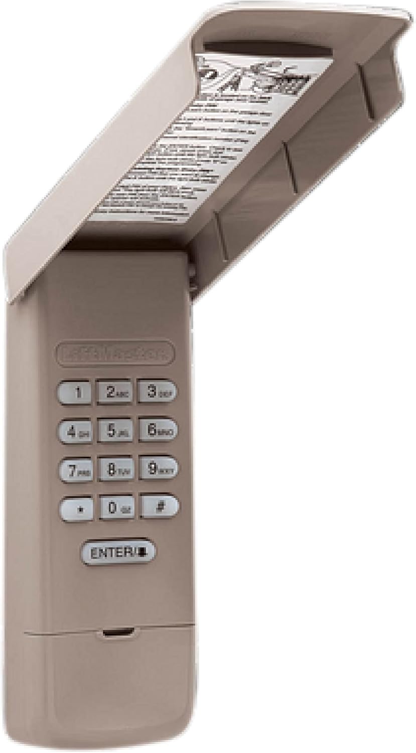 LiftMaster 877LM Wireless and Keyless Entry Keypad for Garage Door Openers and Gate Opener