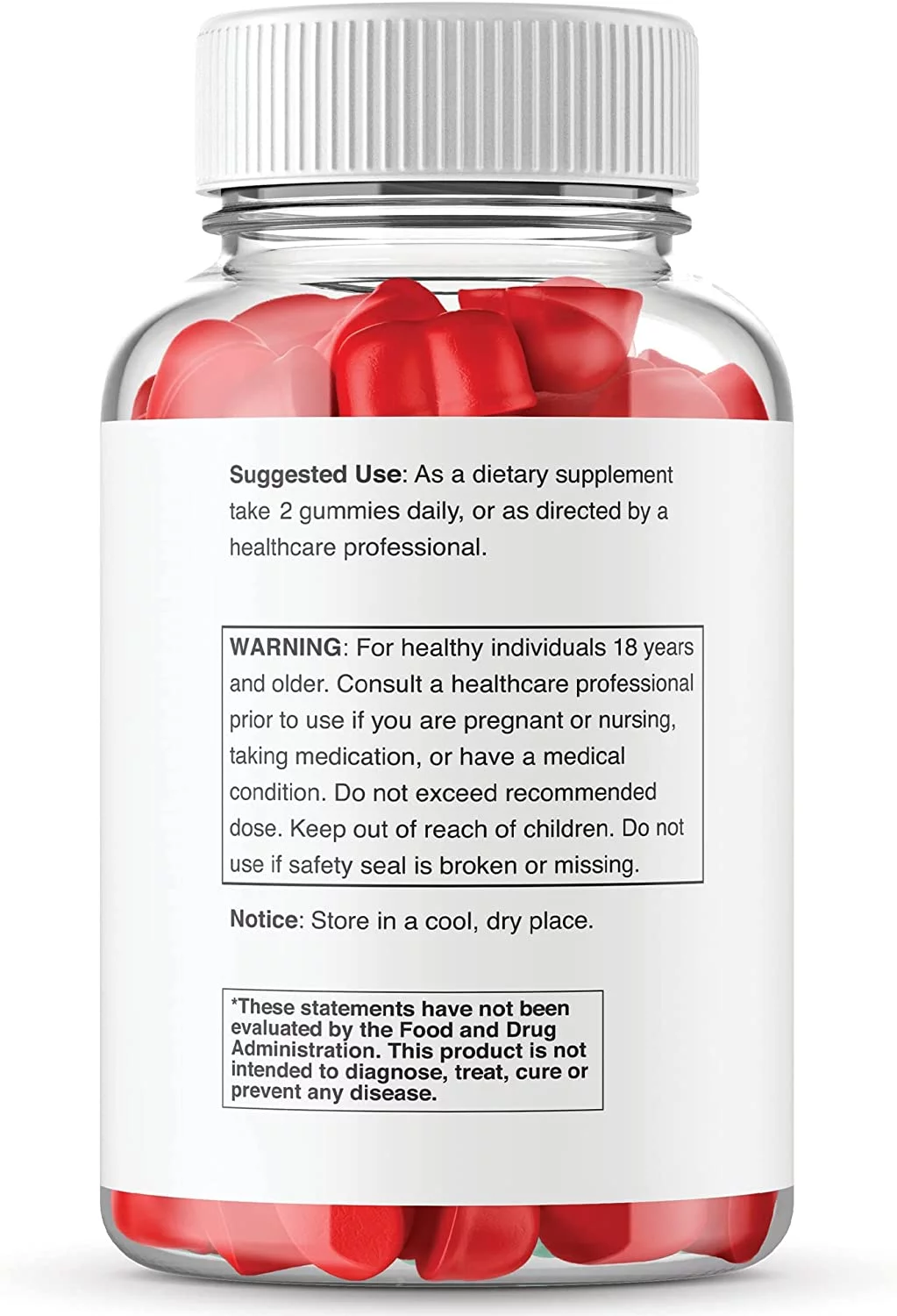 ACV With The Mother Diet Gummies for Digestion, Weight Loss (120 Gummies)