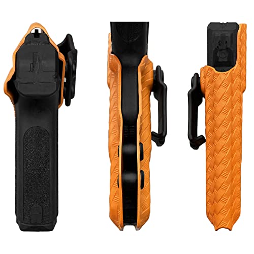 Ruger Security 9 Holster IWB Kydex Holster Custom Fit: Ruger Security 9 Pistol Case- Inside Waistband Carry - Adj. Cant Retention - Cover Mag-Button - No Wear - No Jitter