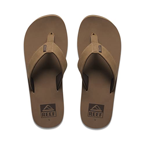 REEF Twinpin Men's Beach Flip Flop, Soft Cushion Footbed, Water Friendly