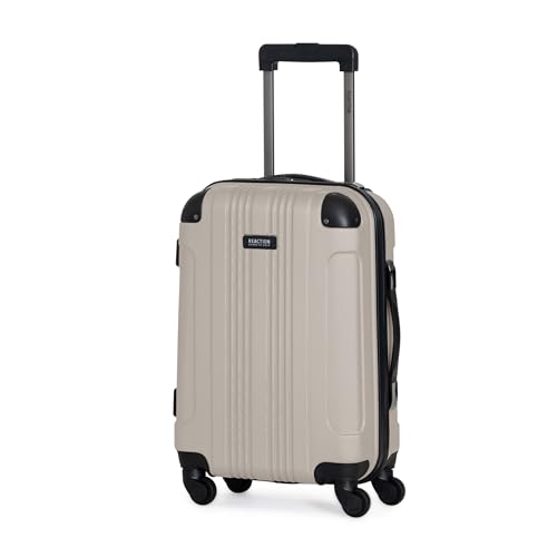 Kenneth Cole REACTION Out of Bounds Lightweight Hardshell 4-Wheel Spinner Luggage, Cobalt Blue, 20-Inch Carry On