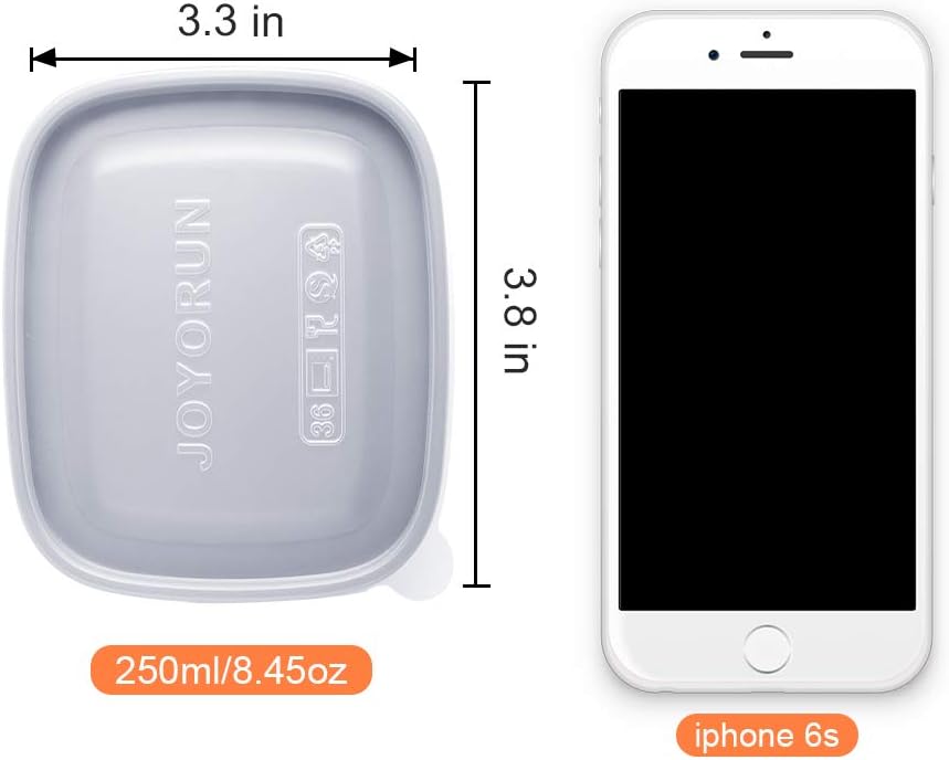 Meal Prep Containers Food Storage Containers with Lids - Stackable, Microwave, Dishwasher & Freezer Safe - 8.5 oz, 50 Packs