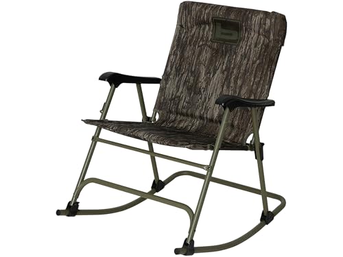 Banded Rocking Chair – Folding Hunting & Camping Chair with Heavy-Duty Steel Frame