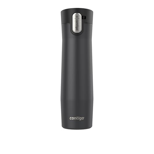 Contigo AUTOSEAL West Loop Vacuum-Insulated Stainless Steel Travel Mug with Easy-Clean Lid 20 oz Sake