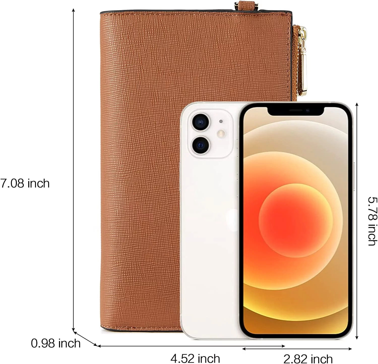 BOSTANTEN Womens Leather Wallets RFID Blocking Large Capacity Credit Cards Holder Phone Clutch