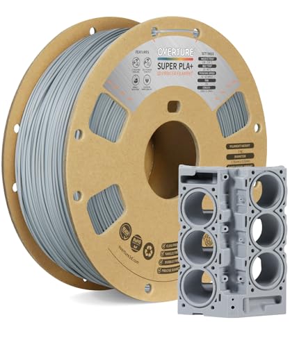 OVERTURE PETG 3D Printer Filament 1.75mm, Neatly Wound Durable PETG 2kg Spool (4.4lbs), Strong Toughness Filament, Dimensional Accuracy +/- 0.02mm, Fit Most FDM Printers (Black (2-Pack))