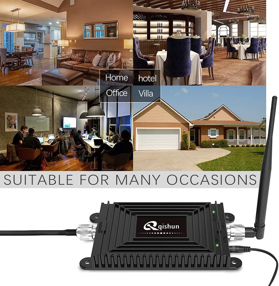 Verizon Cell Phone Signal Booster Verizon Straight Talk Home 4G LTE Band 13 Signal Booster Repeater Amplifier Improves 4G LTE and Calls Covers up to 4,000 sq.ft