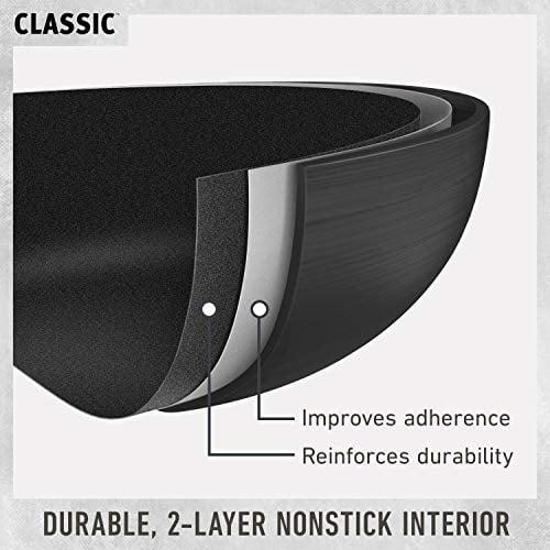 Calphalon Classic Hard-Anodized Nonstick Pots and Pans, 10-Piece Cookware Set