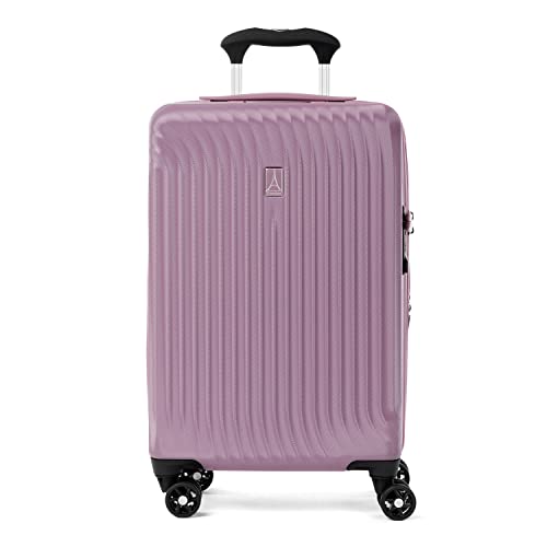 Travelpro Maxlite Air Hardside Expandable Carry on Luggage, 8 Spinner Wheels, Lightweight Hard Shell Polycarbonate Suitcase, Shadow Grey, Carry On 21-Inch