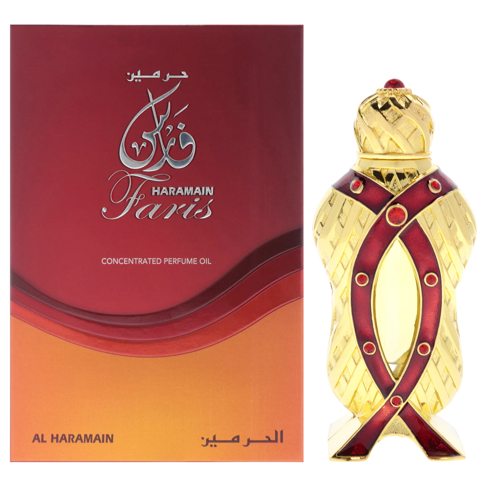 Faris by Al Haramain for Unisex - 0.4 oz Parfum Oil (Mini)