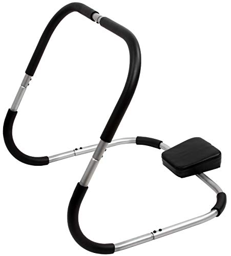 Ab Trainer Abdominal Machine Exercise Crunch Roller Workout Exerciser, Black