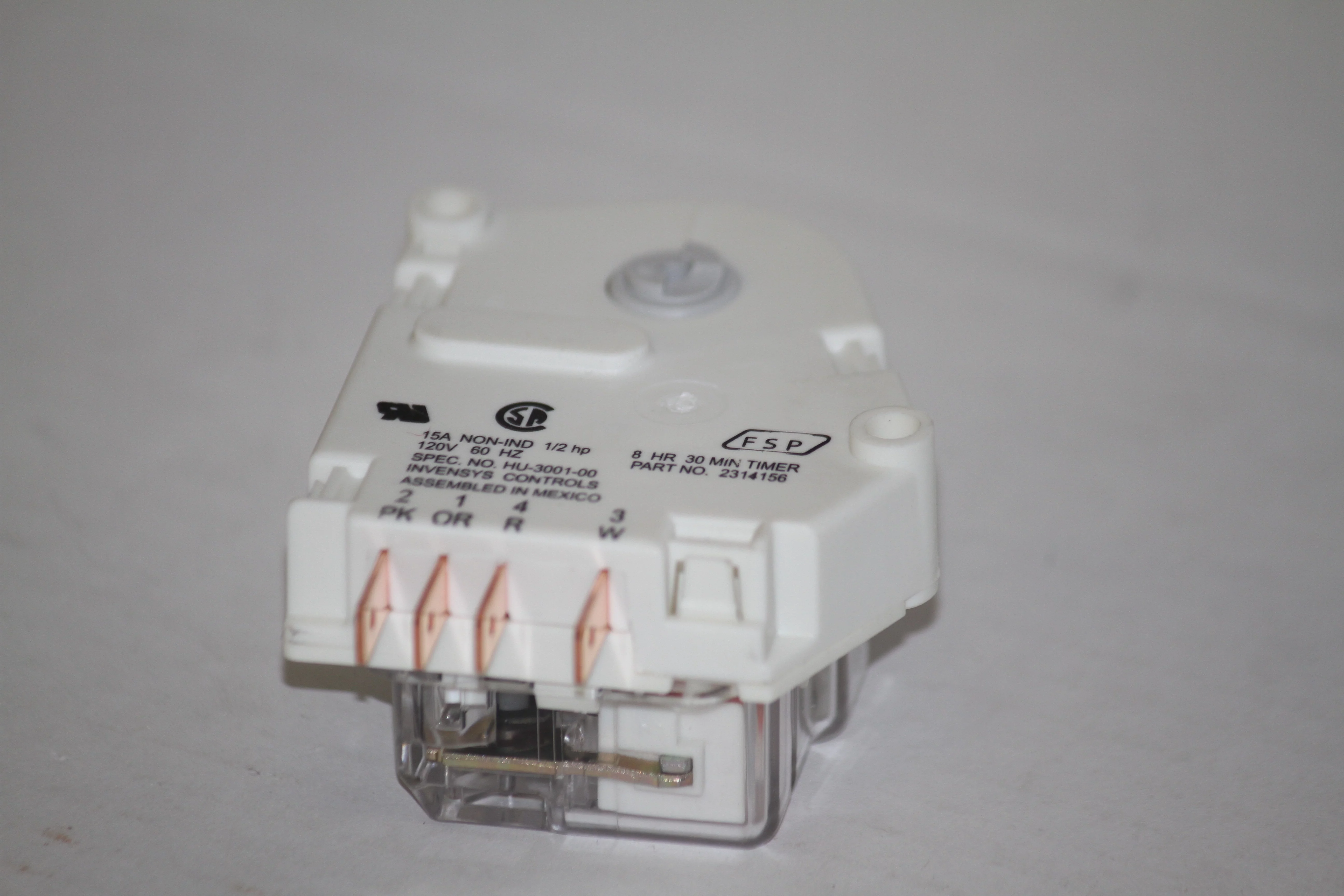 Genuine Whirlpool WP2314156 Defrost Timer