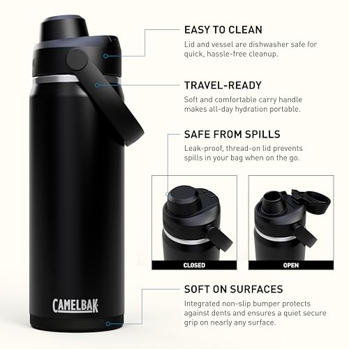 CamelBak Thrive Chug Insulated Stainless Steel Water Bottle Sky Blue, 32oz