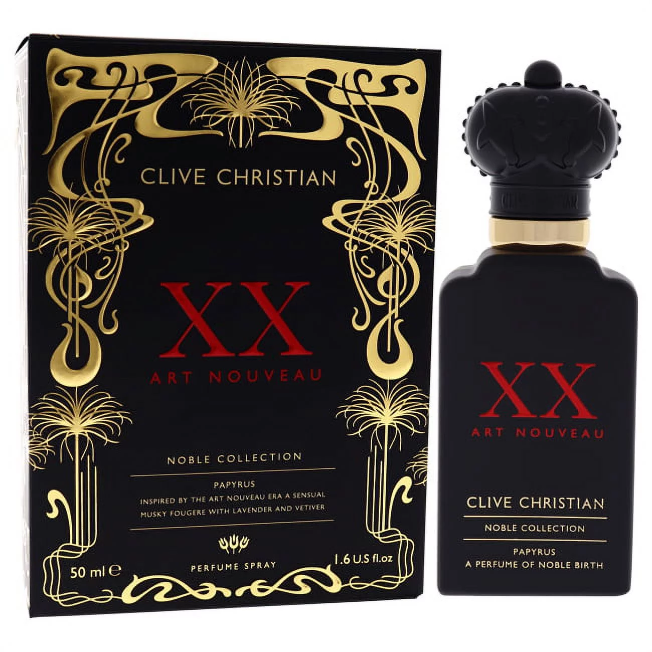 Clive Christian Men's XX Art Nouveau Papyrus Parfum Spray 1.7 oz Fragrances 652638006222